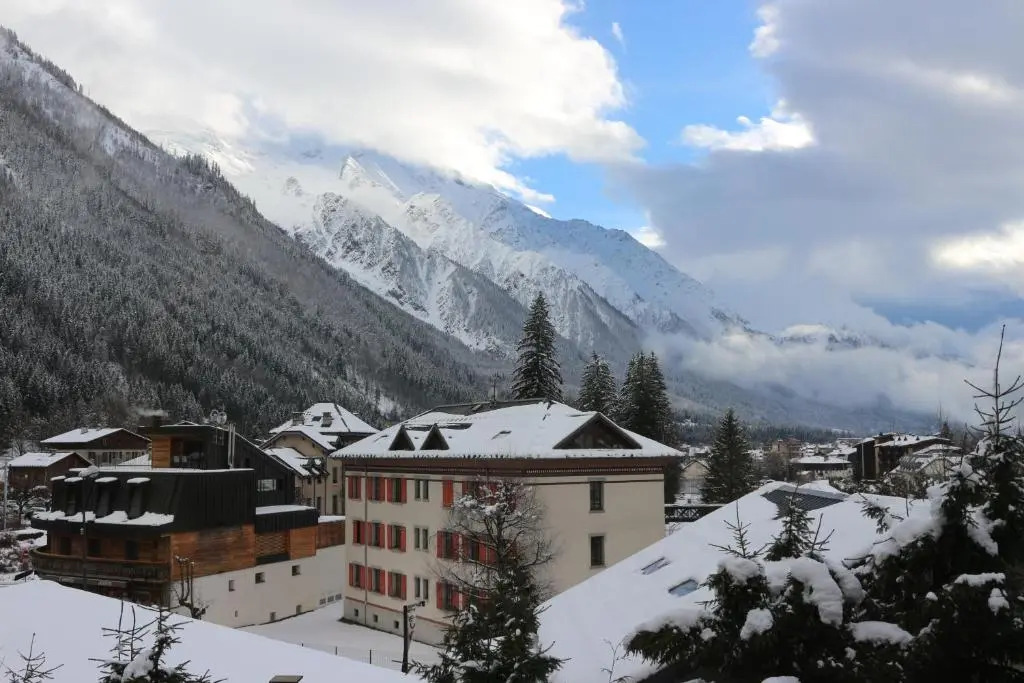 Chamonix centre, 51m2, vue Mt Blanc, 2 à 6 pers, 2 balcons