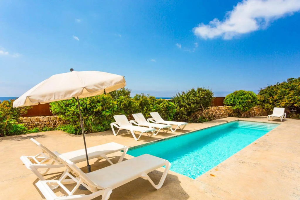 Water Front Villa Shalom Private Pool Walk to Beach Sea Views Wifi Car Not Required - 2324