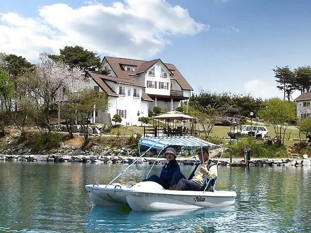 Lake and sea village