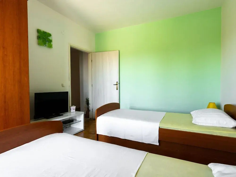 Simplistic Holiday Home in Rogoznica near the Seabeach
