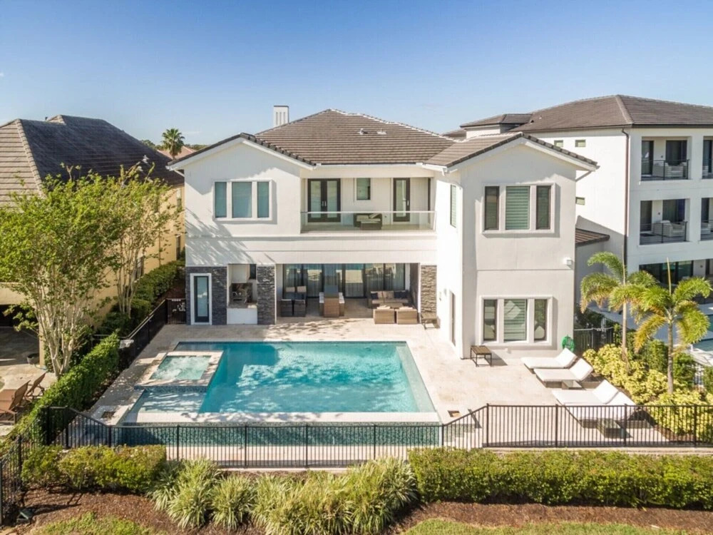 Beautiful Mansion With Private Pool, Close to Disney, Orlando Mansion 1340