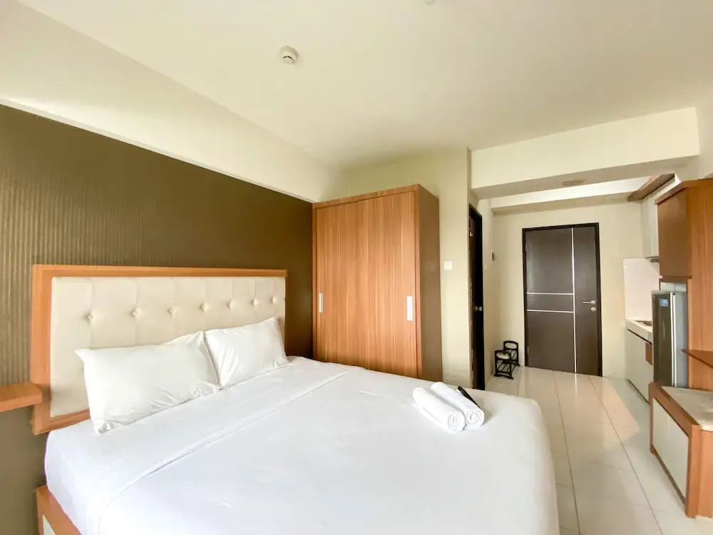 Full Furnished With Simply Look Studio Room Mont Blanc Bekasi Apartment