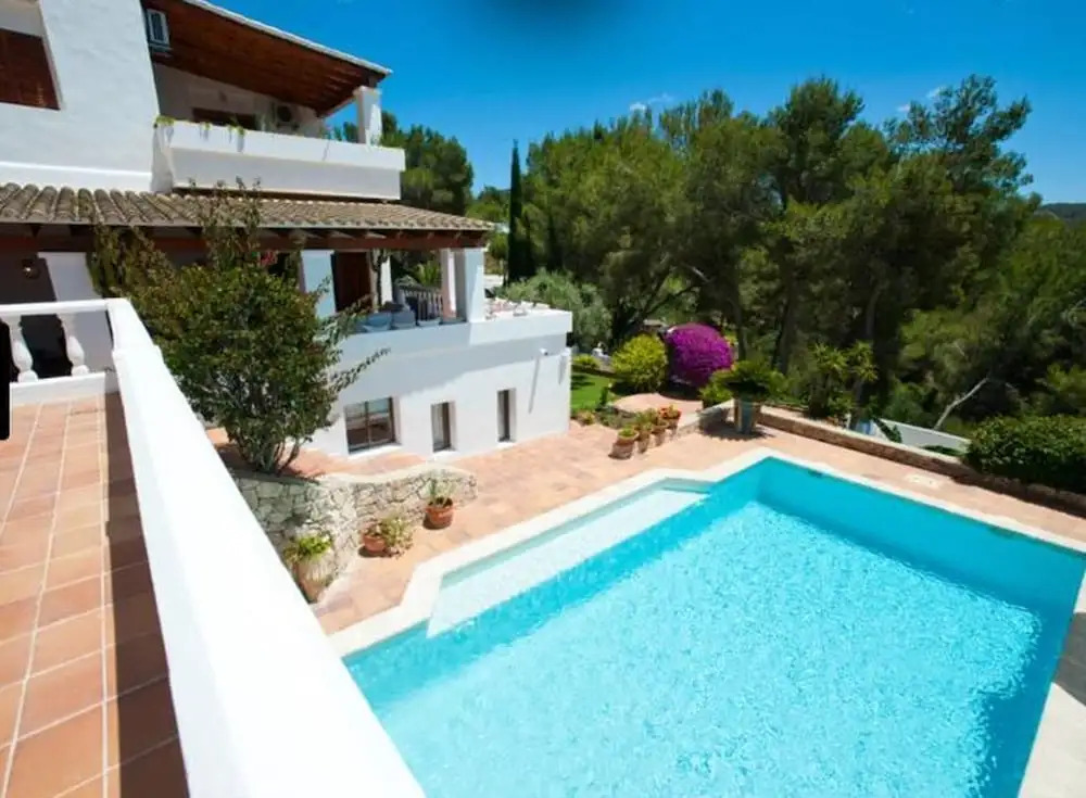 Villa With 5 Bedrooms in Santa Eulalia, With Wonderful sea View, Priva