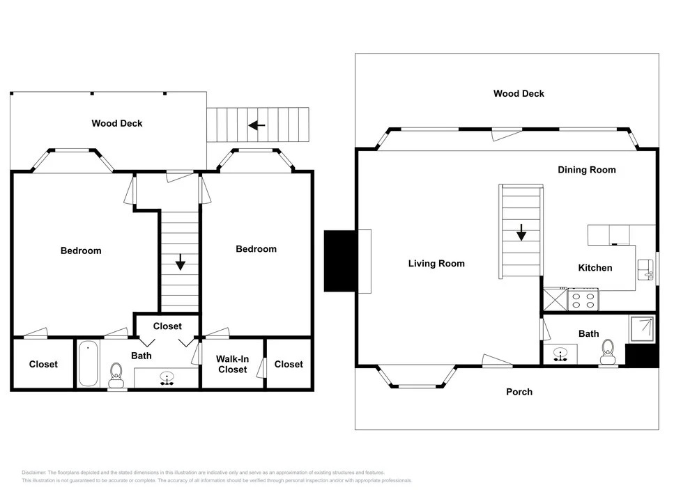 848butte 2 Bedroom Cabin