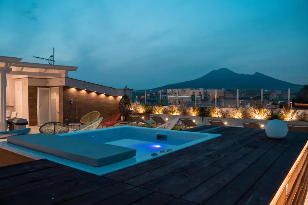 Houses & Rooftop Pompei - Sky