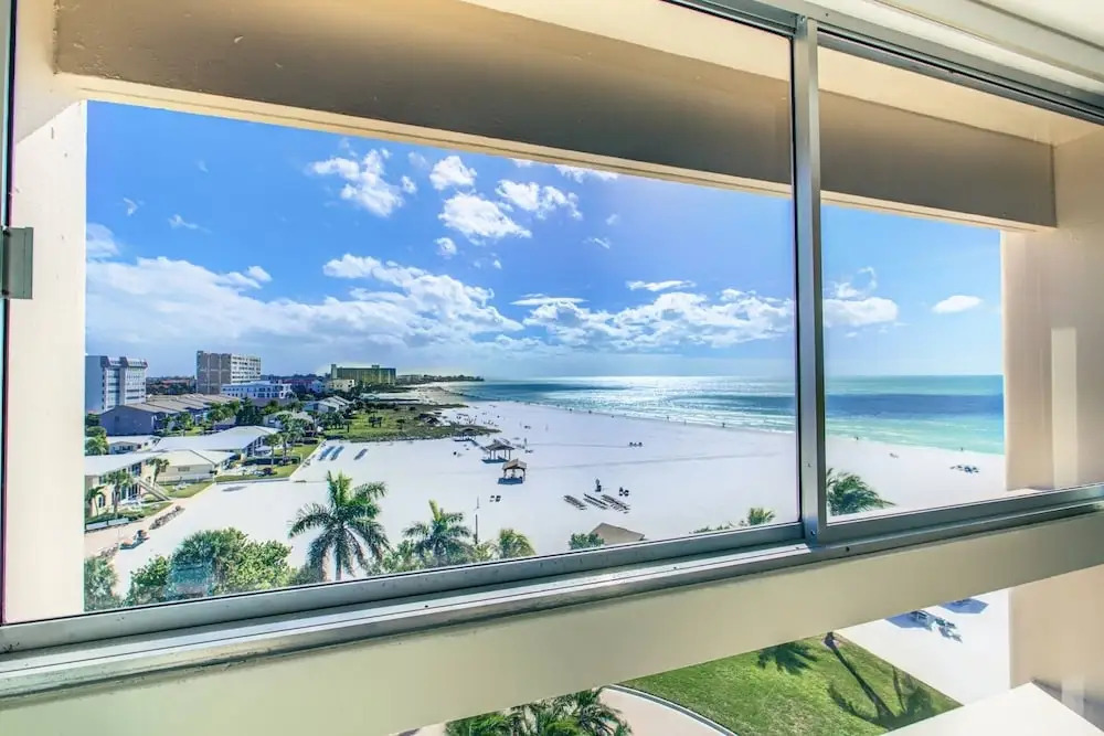Palm Bay Club 7th-floor Oceanfront Condo on Private Beach
