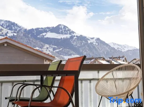 Swiss Alps Gruyère   3BR, BBQ and parking