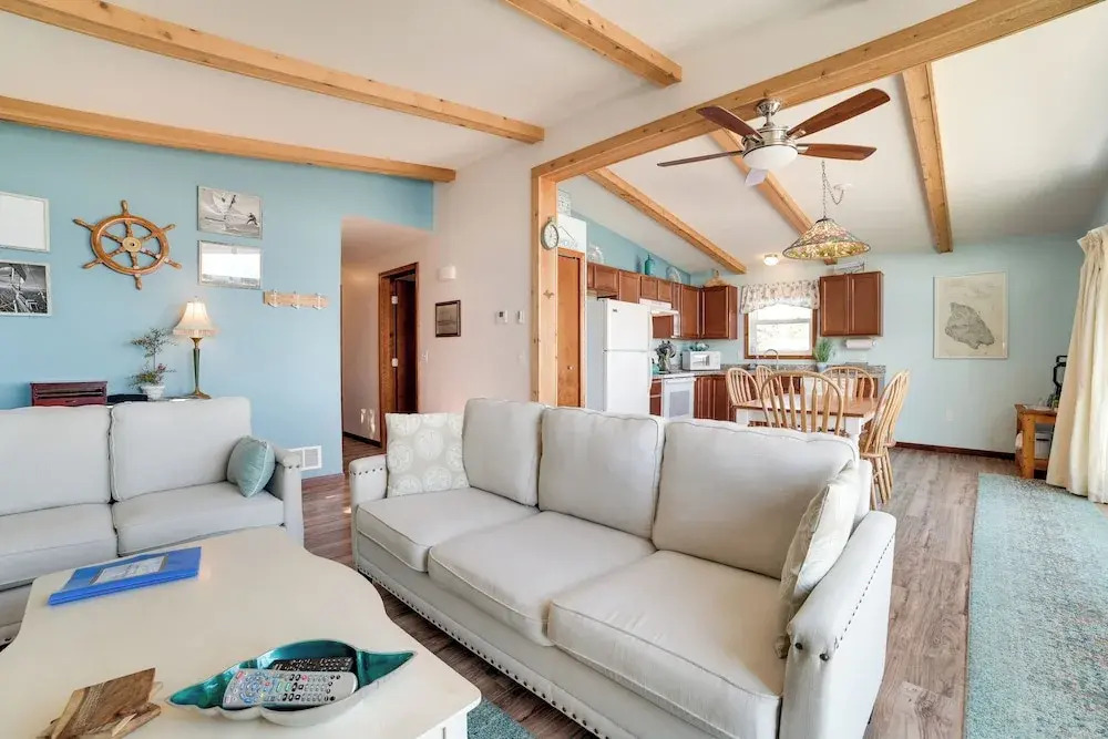 St. Ignace Cottage w/ Deck & Beach on Lake Huron!