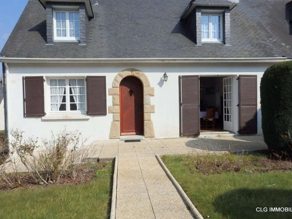 Maison calme avec jardin clos, proche plage Cap Coz, 5 chambres, garage - Fouesnant - FR-1-481-68