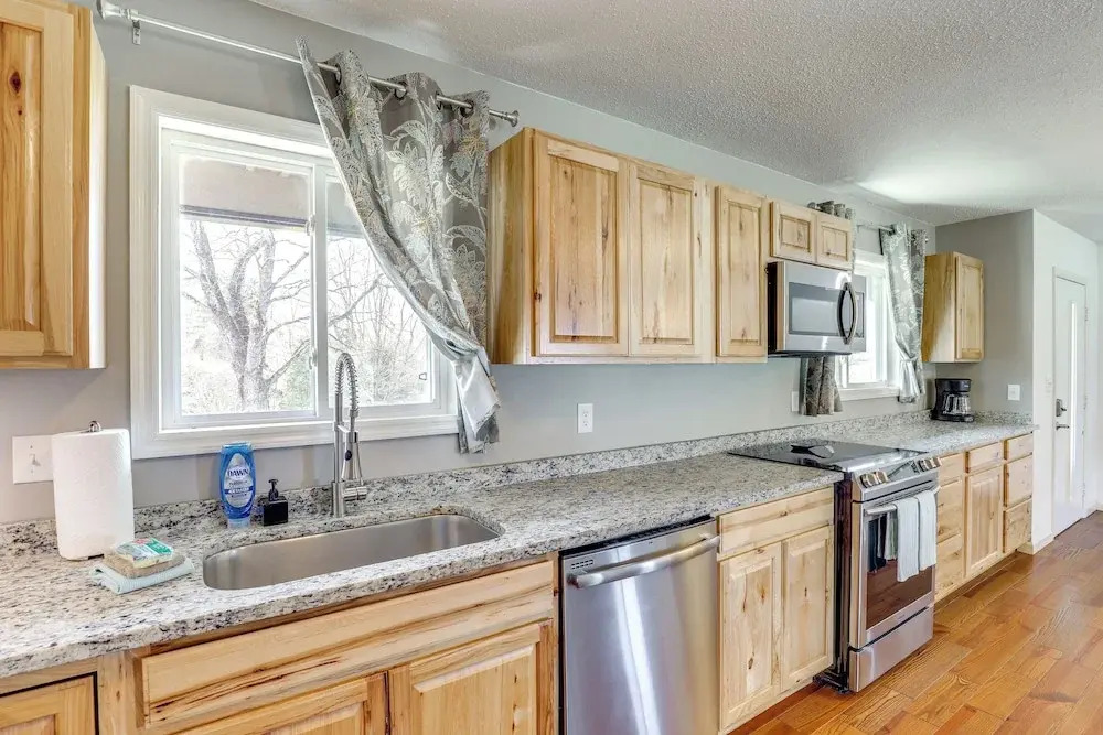 River Access & Gorgeous Views: Pisgah Forest Home!
