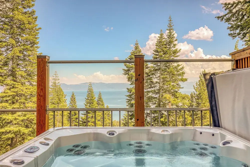 Luxe Tahoe City Cabin w/ Lake Views & Beach Access