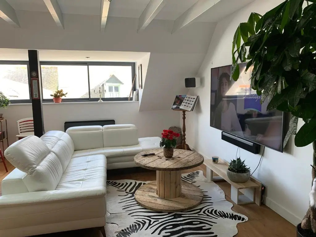 Appartement 3 chambres centre ville et 100m de la mer