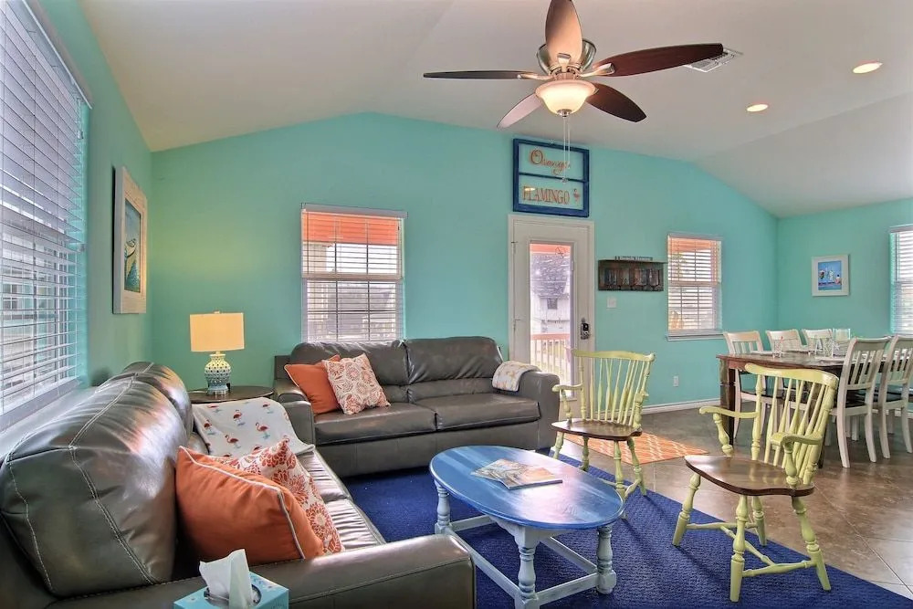 Orange Flamingo 1024 by RedAwning