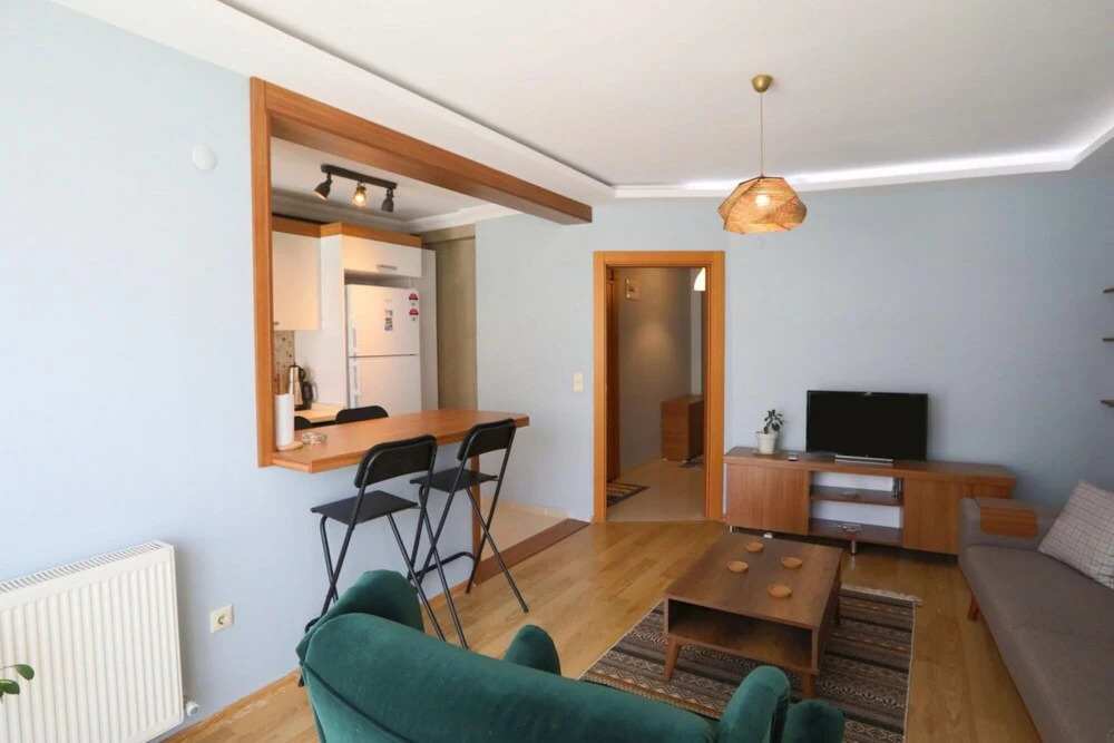 Modern and Stylish Flat With Balcony in Atasehir