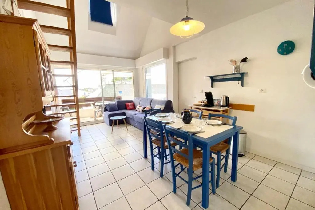 Charmant T3 duplex 2 Bord de mer Terrasse