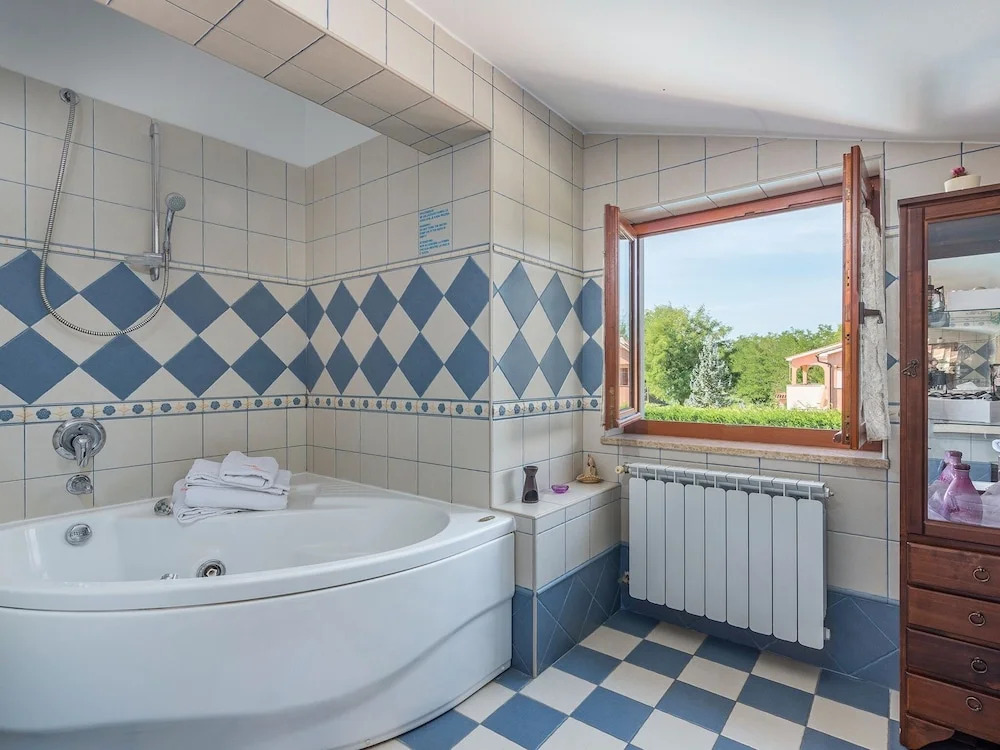 Rustically Furnished Villa With Swimming Pool and Spacious Yard Near Labin
