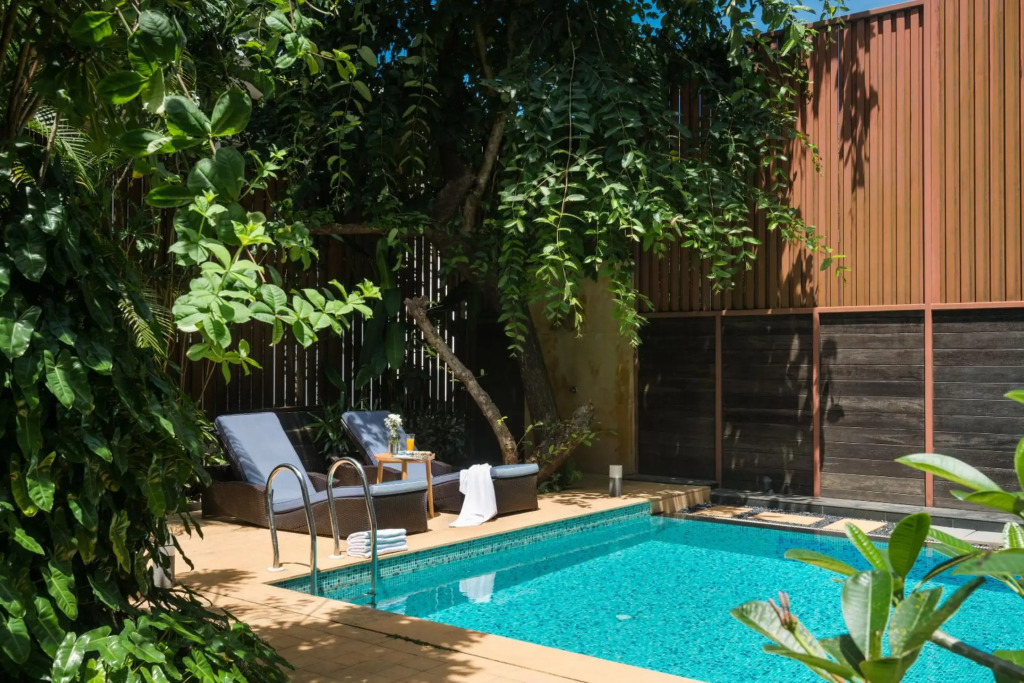 Seis Villa by The Blue Kite - 4BHK Villa 10 Mins from Baga Beach with Bathtub, Private Pool, Gazebo, Garden, Security