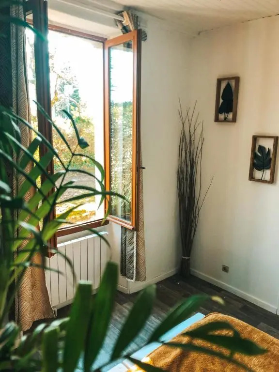 chambre double avec salle de bain privative
