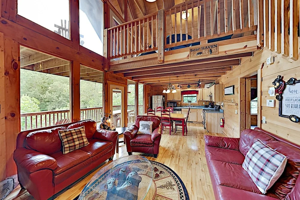 New Listing! Epic W/ Game Room & Hot Tub 2 Bedroom Cabin