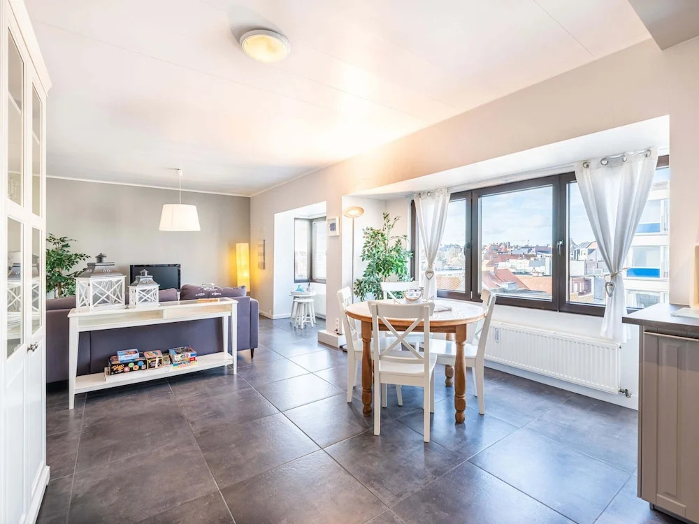 Apartment near Belgian Coast with Sea View