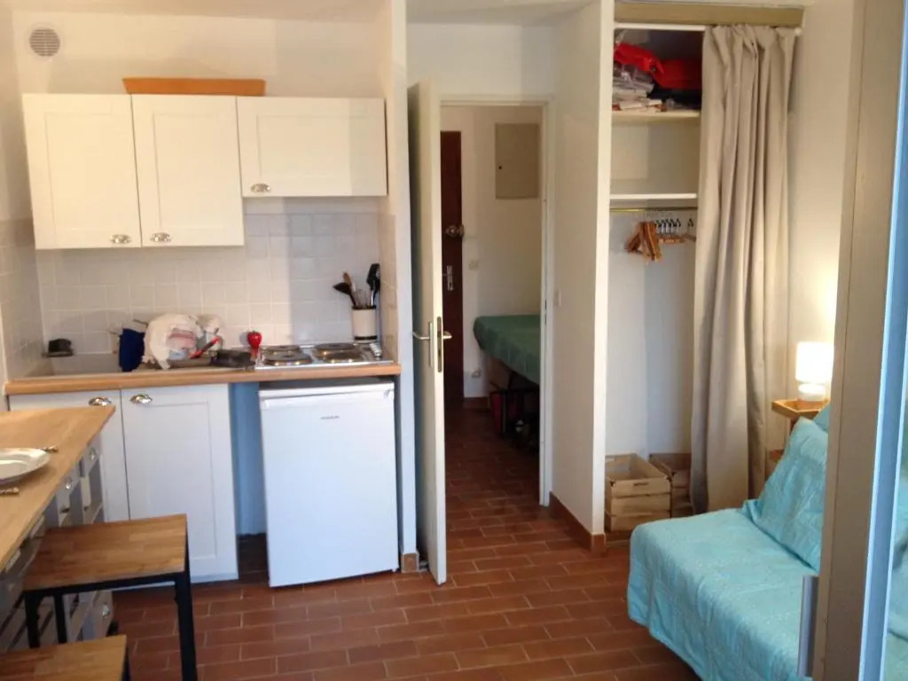 Au calme dans hameau fleuri joli Studio 3 pers piscine parking wi-fi