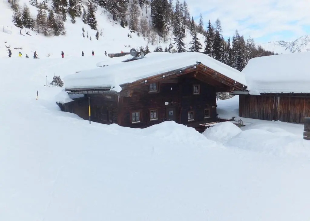 Hüttenzeit almhütte sölden
