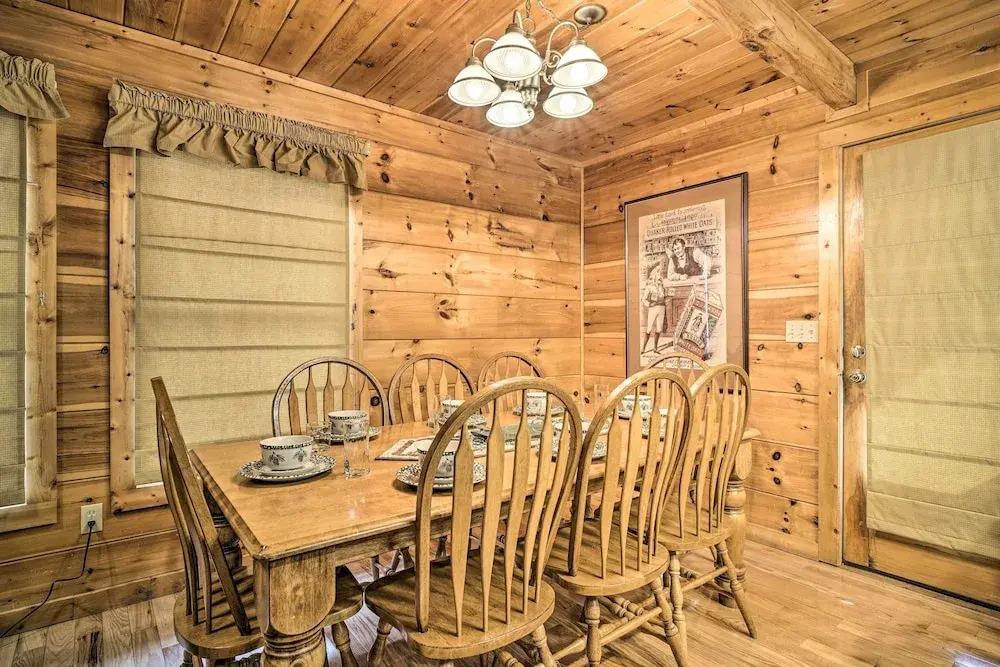 Wraparound Deck & Hot Tub: Cabin in Sevierville