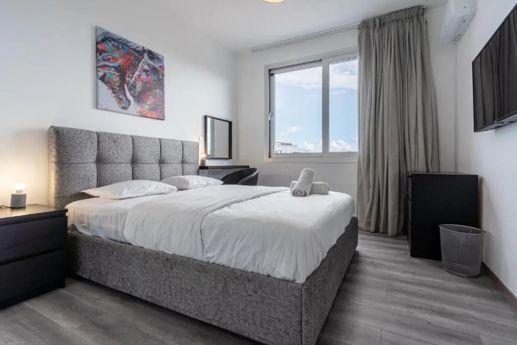 Sunflower 1-Bedroom Apartment in Larnaca