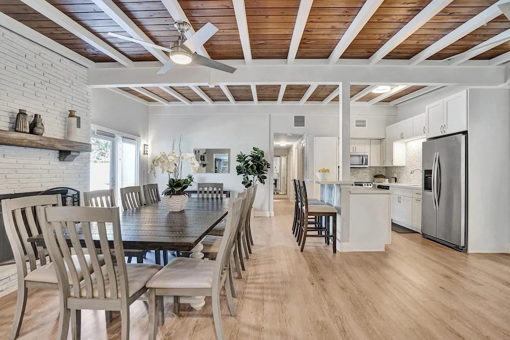 Renovated home wheated pool BBQ
