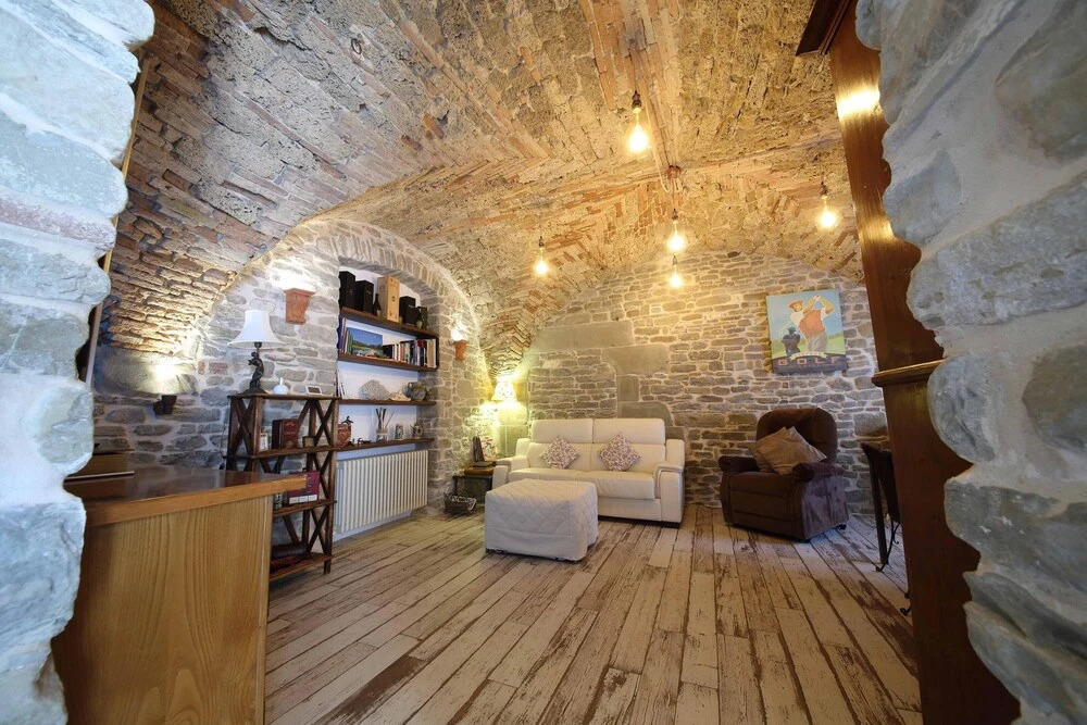 Studio in Popolano, with Wonderful Mountain View, Enclosed Garden And Wifi