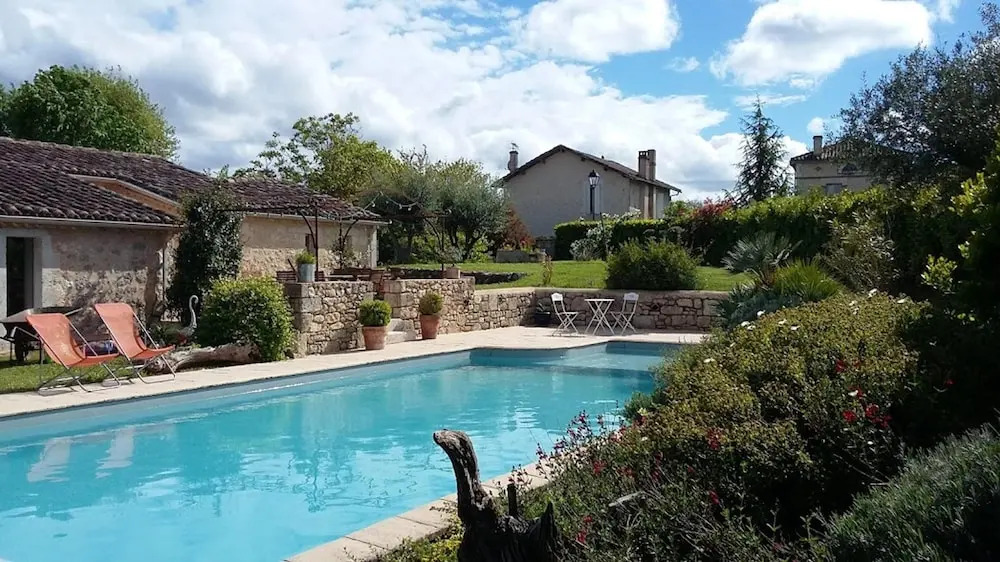 Apartment With 2 Bedrooms in Castéra-lectourois, With Pool Access, Enc