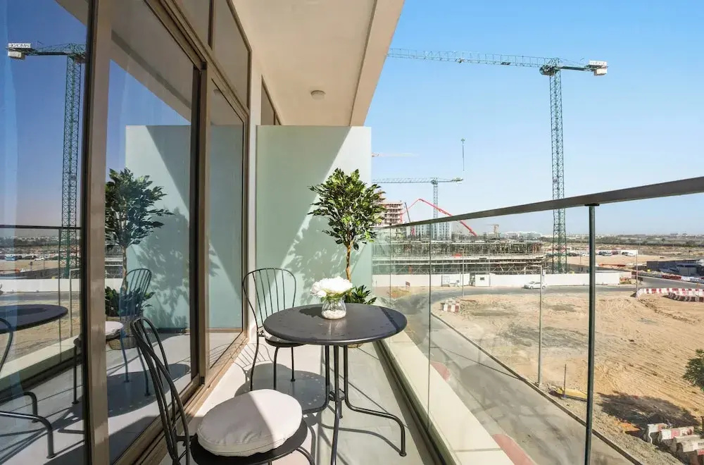 Modern Luxury with Pool & Balcony