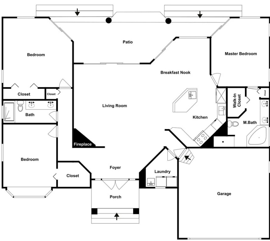 Riverfront Paradise W/ Caged Pool, Hot Tub & Dock 3 Bedroom Home