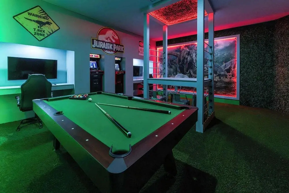 Funtastic Themed 5BR Home Pool Game Room