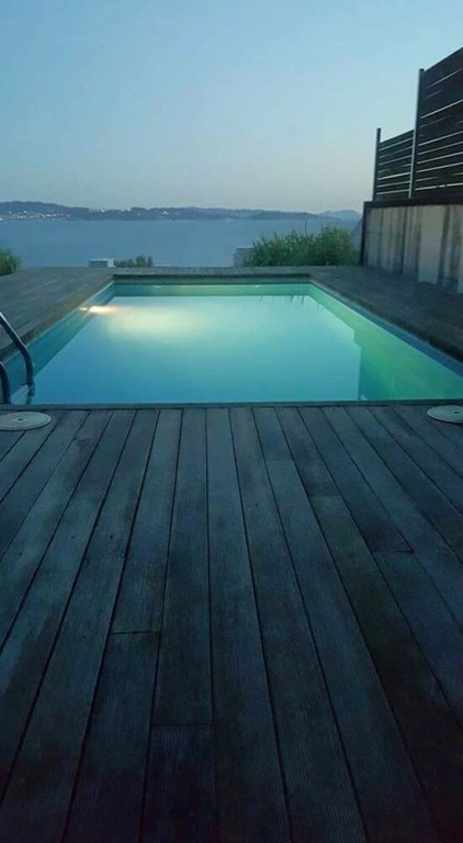 House With 3 Bedrooms in Sanxenxo, With Wonderful sea View, Private Po