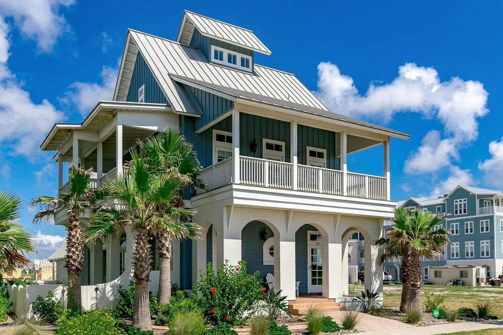 Coastal Chic in Port Aransas by RedAwning