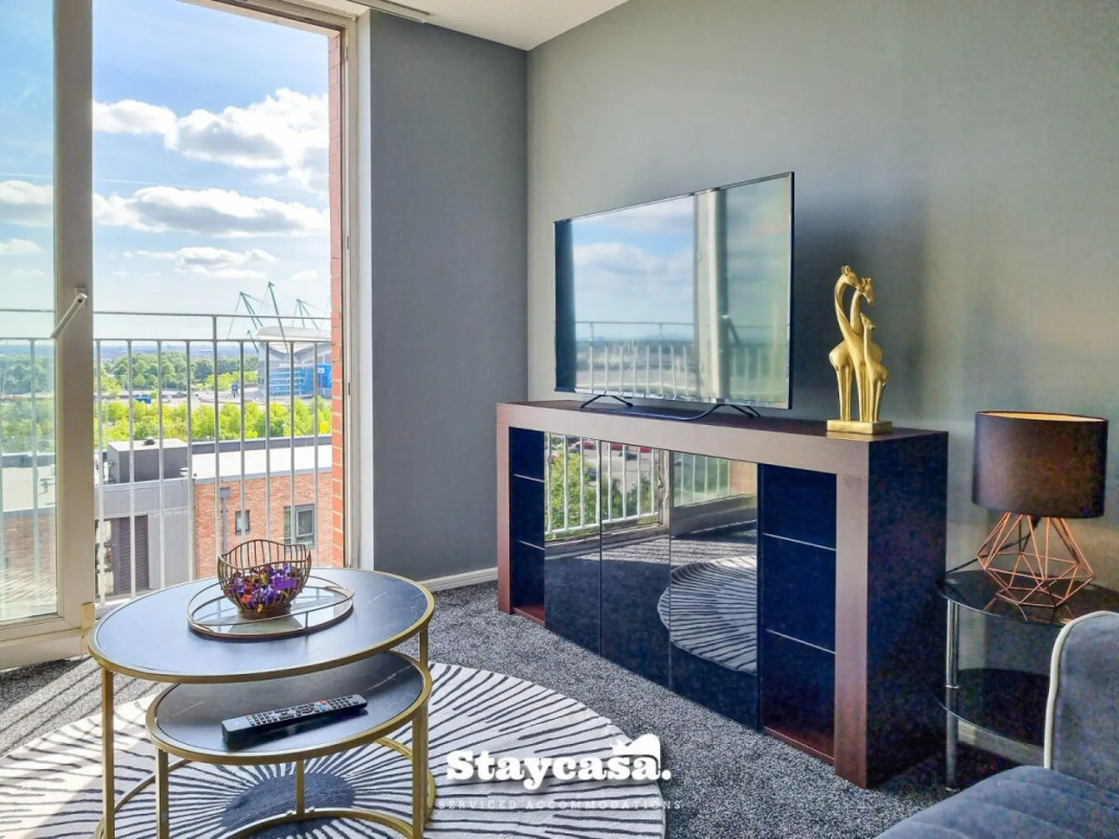 Luxury 1 bed Apartment Beautiful View With Parking
