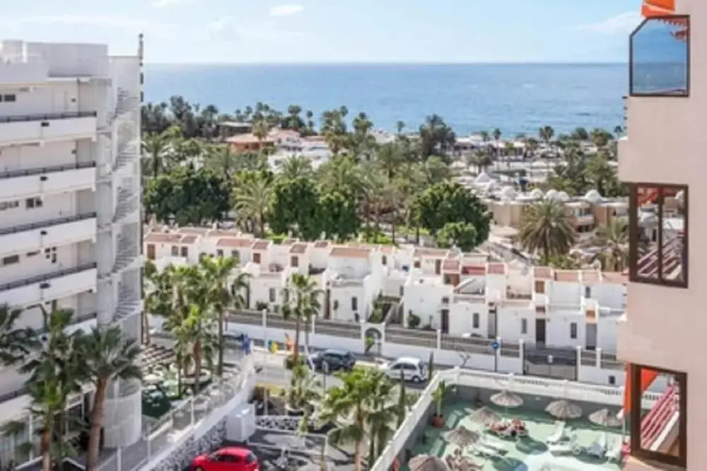 The Olimpia Building, Located Next to Playa del Bobo in Playa de las Americas,