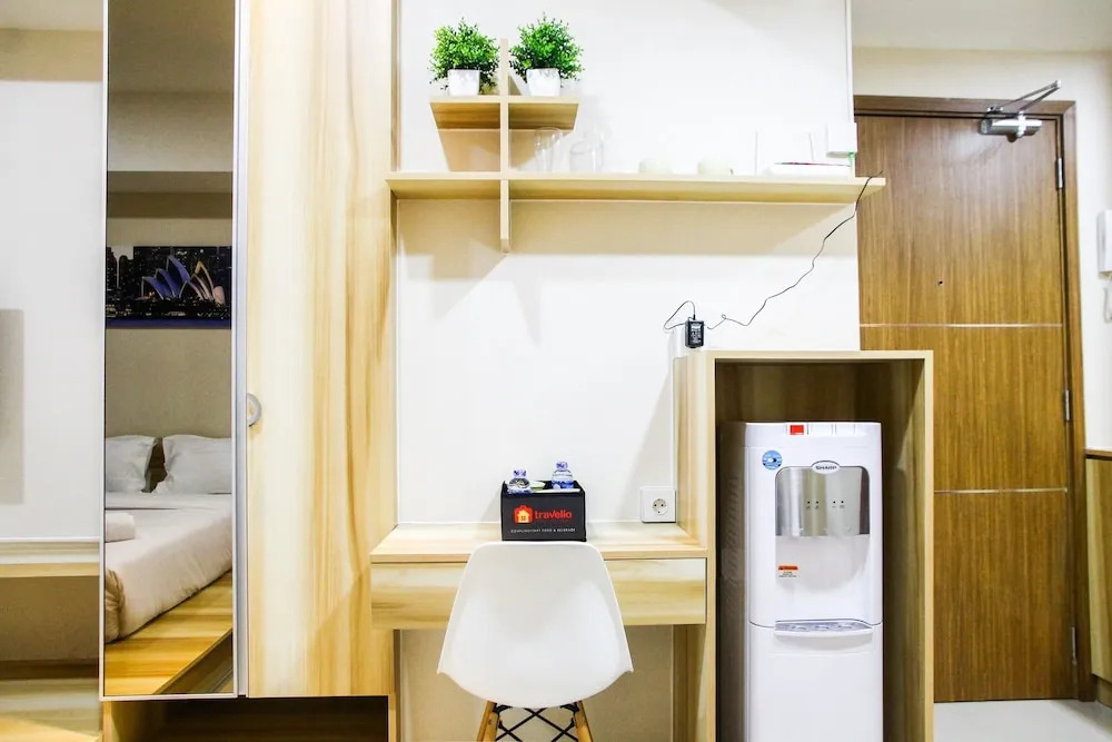 Modern Style The Oasis Studio Apartment with Comfortable Sofa