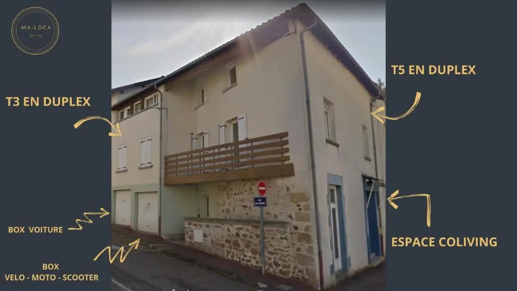Duplex Lafargue 80m² avec espace de Coliving Salle de sport/Baby-foot/Xbox One