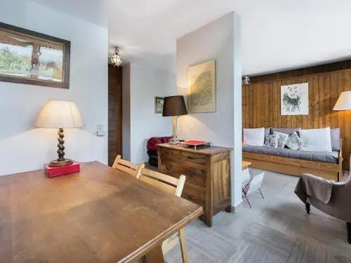 Apartment Location studio 24 m2 megeve rochebrune 1