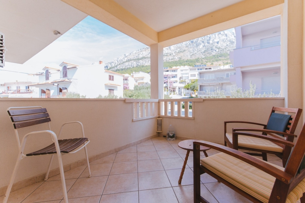 Apartment Mari - sea view apartments: A1 Borna Nemira, Riviera Omis