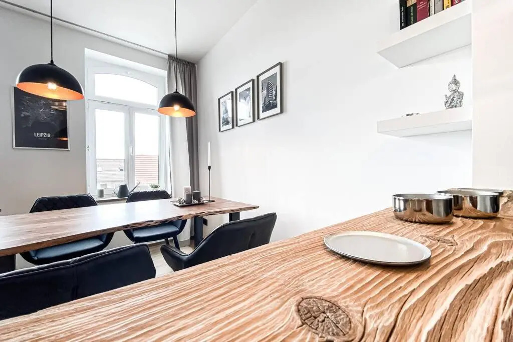 Luxus-Apartment in Leipzig mit Privat-Parkplatz
