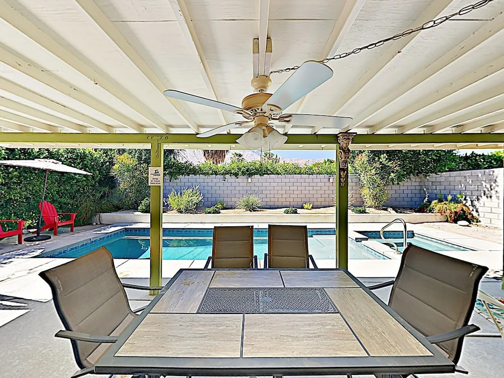 New Listing! Movie Colony Oasis W/ Pool & Spa 3 Bedroom Home