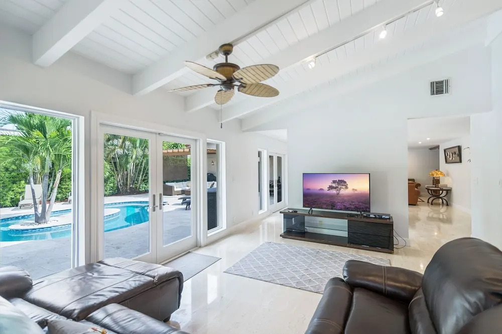 New Listing! Luxe Waterfront W/ Pool & Boat Dock 5 Bedroom Home