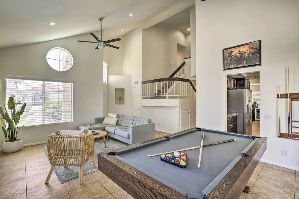 Home w/ Private Pool & Game Room in Indio