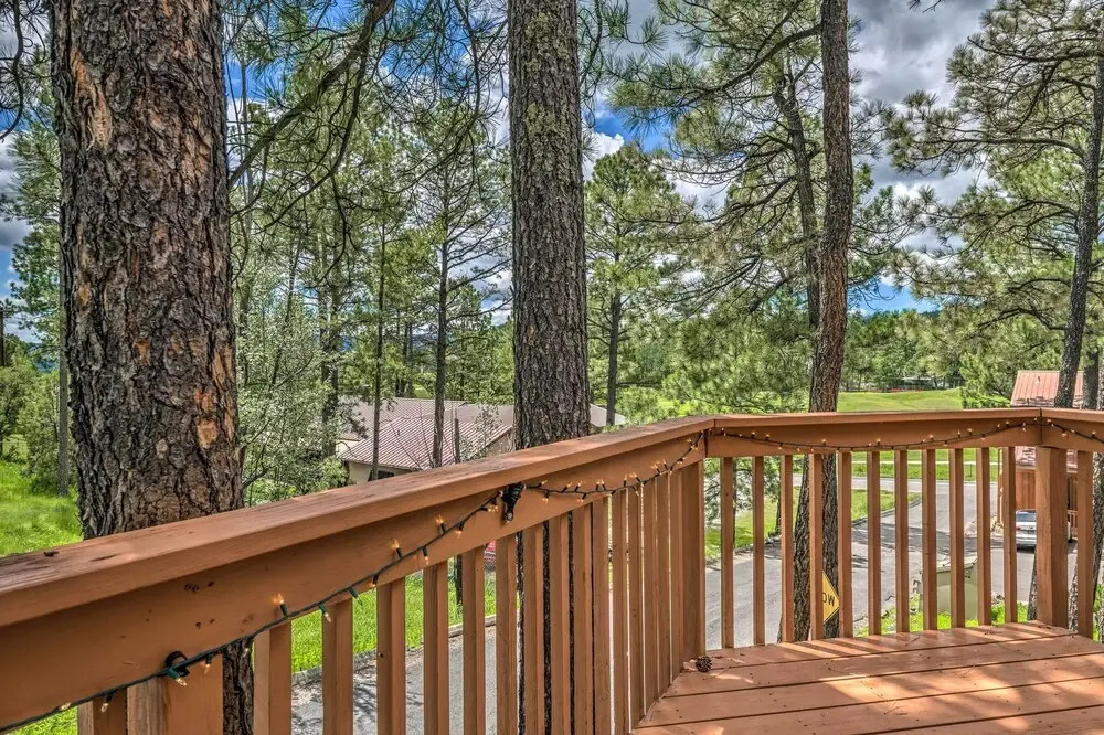 Hike, Golf & Explore: Ruidoso Retreat w/ Deck!