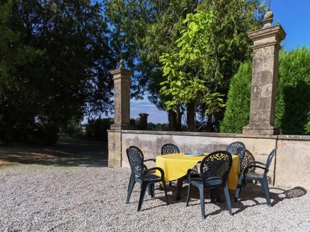 Magnificent Castle at a Unique Location in Pressac, With a Shared Swimming Pool