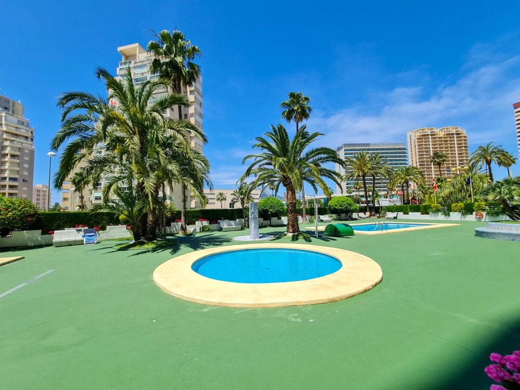 A017- Apartamento en primera línea de la playa Levante La Fosa con garaje