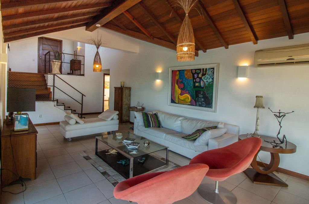 Linda Casa Em Condomínio Com Quatro Suítes, Vistar Mar E Próxima A Belíssima Pra